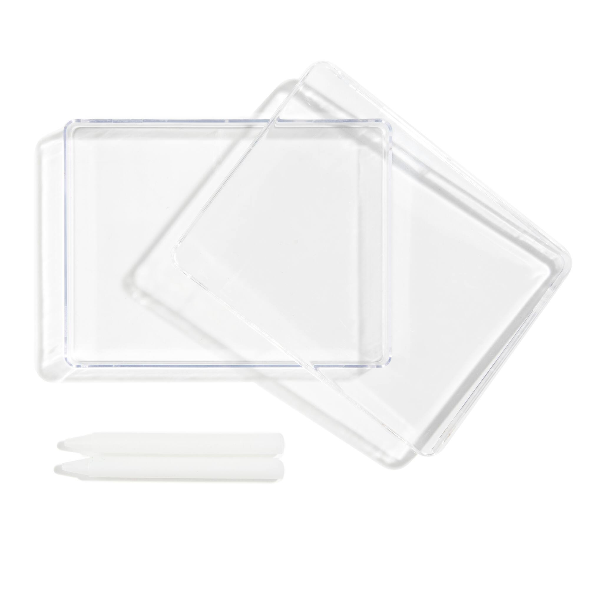 Crystal Storage Box with Wax Crayons by Bead Landing™